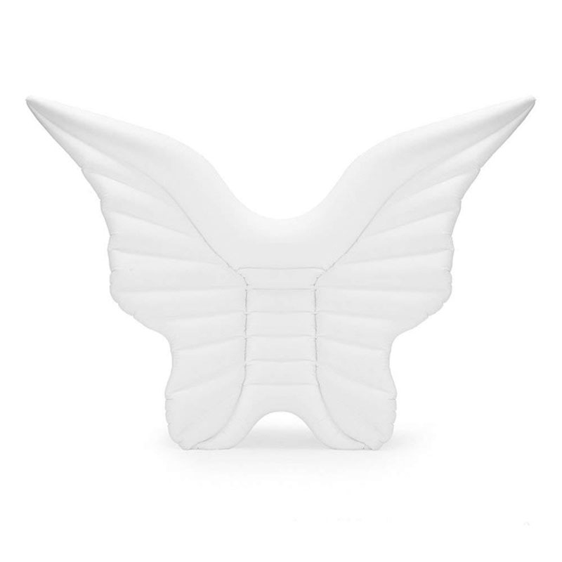 Angel Wing Life Buoy PVC Pływak Łóżko Dorosły Nadmuchiwany Wiersz