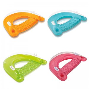 Gorącanadmuchiwana sofa PCV pływak pływak pływakna zewnątrz krzesło plażowe